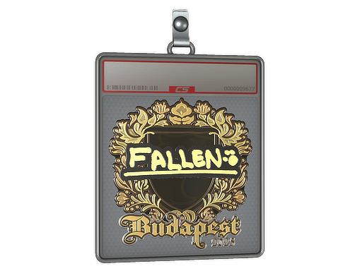 Item Sticker Slab | FalleN (Gold) | Budapest 2025