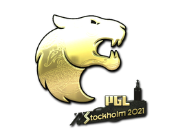 Item Sticker | FURIA (Gold) | Stockholm 2021