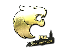 Cosmetic Sticker | FURIA (Gold) | Stockholm 2021 of Craft