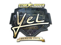 Item Sticker | yel (Gold) | Berlin 2019