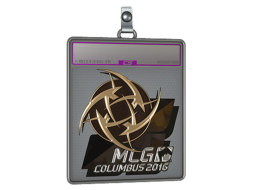 Item Sticker Slab | Ninjas in Pyjamas (Foil) | MLG Columbus 2016