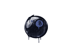 Item Sealed Graffiti | 8-Ball (SWAT Blue)