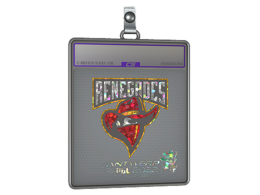 Item Sticker Slab | Renegades (Glitter) | Antwerp 2022