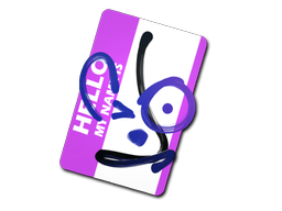 Item Sticker | Hello AUG