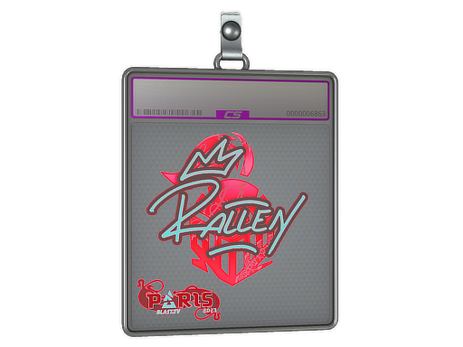Item Sticker Slab | rallen (Holo) | Paris 2023