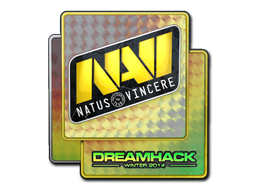 Cosmetic Sticker | Natus Vincere (Holo) | DreamHack 2014 of Craft