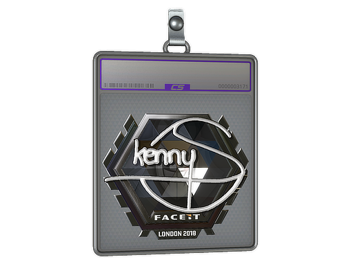 Item Sticker Slab | kennyS (Foil) | London 2018