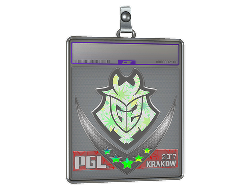 Item Sticker Slab | G2 Esports (Holo) | Krakow 2017