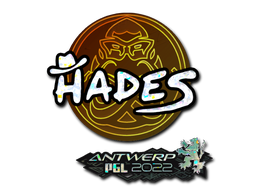 Item Sticker | hades (Glitter) | Antwerp 2022