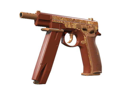 Item CZ75-Auto | Honey Paisley