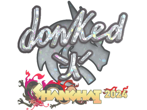 Item Sticker | donk (Glitter) | Shanghai 2024