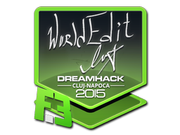 Item Sticker | WorldEdit | Cluj-Napoca 2015