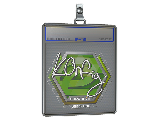 Item Sticker Slab | k0nfig | London 2018