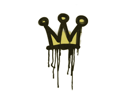 Item Graffiti | Little Crown (Tracer Yellow)