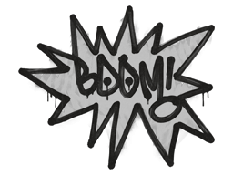 Item Graffiti | BOOM (Shark White)
