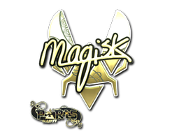 Item Sticker | Magisk (Gold) | Paris 2023