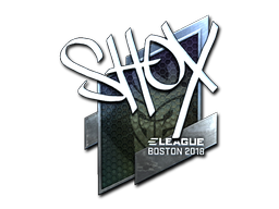 Item Sticker | shox (Foil) | Boston 2018