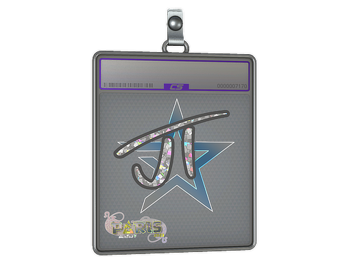 Item Sticker Slab | JT (Glitter) | Paris 2023