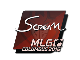 Item Sticker | ScreaM | MLG Columbus 2016