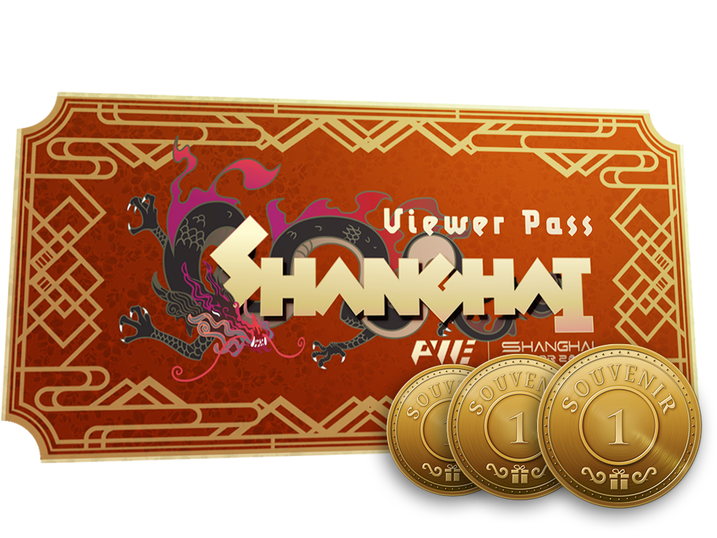 Item Shanghai 2024 Viewer Pass   3 Souvenir Tokens