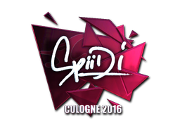Item Sticker | Spiidi (Foil) | Cologne 2016