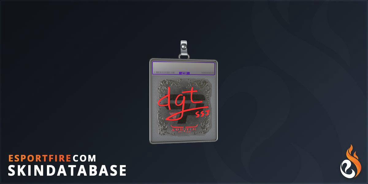 Sticker Slab | dgt (Foil) | Austin 2025 - EsportFire.com