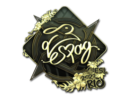 Item Sticker | es3tag (Gold) | Rio 2022