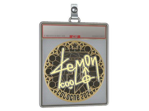 Item Sticker Slab | dem0n (Gold) | Cologne 2026