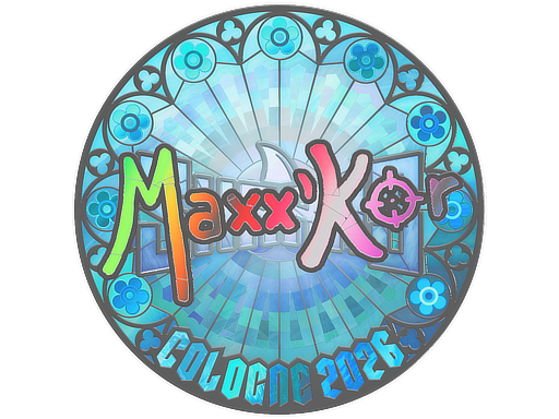 Item Sticker | maxxkor (Holo) | Cologne 2026