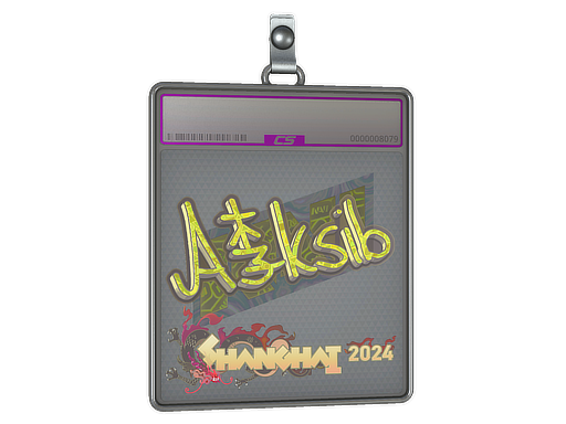 Item Sticker Slab | Aleksib (Holo) | Shanghai 2024