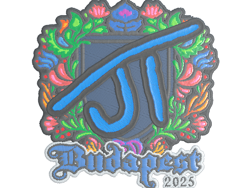 Item Sticker | JT (Embroidered) | Budapest 2025