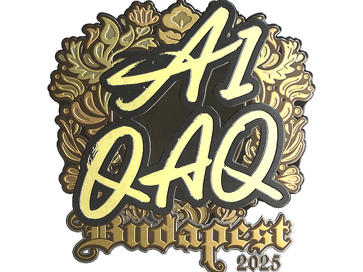 Item Sticker | EmiliaQAQ (Gold) | Budapest 2025