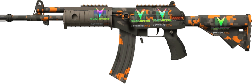 Item Galil AR | Orange DDPAT
