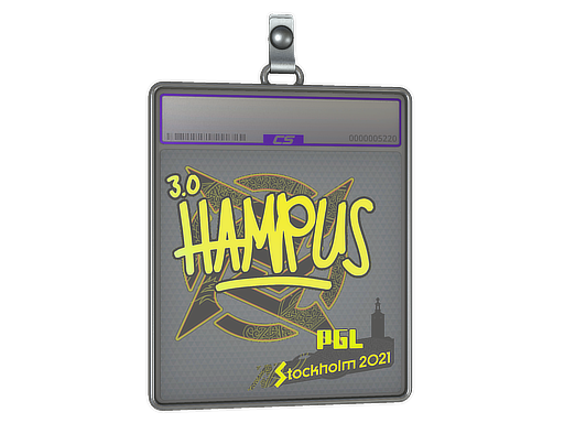 Item Sticker Slab | hampus (Holo) | Stockholm 2021