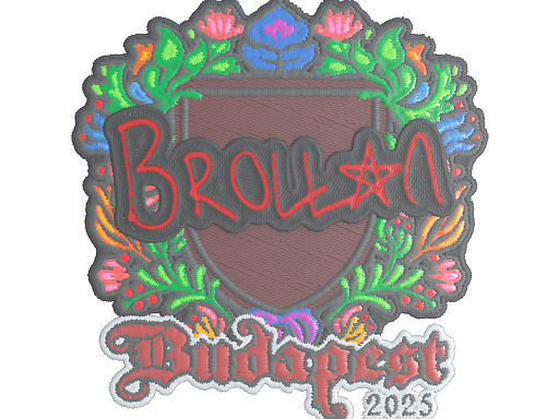Item Sticker | Brollan (Embroidered) | Budapest 2025