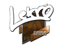 Item Sticker | Lekr0 (Foil) | Boston 2018