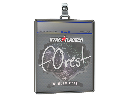 Item Sticker Slab | f0rest | Berlin 2019