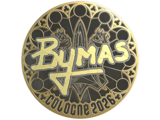 Item Sticker | Bymas (Gold) | Cologne 2026