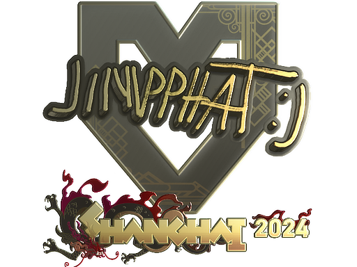 Item Sticker | Jimpphat (Gold) | Shanghai 2024