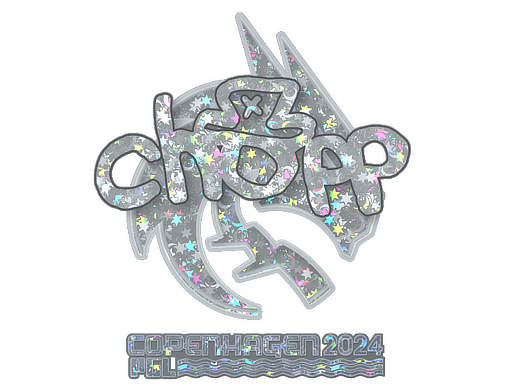 Item Sticker | chopper (Glitter) | Copenhagen 2024