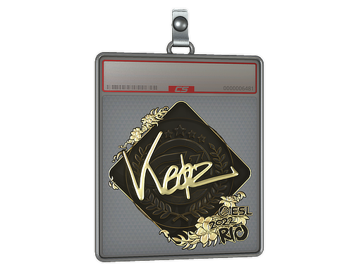 Item Sticker Slab | Keoz (Gold) | Rio 2022