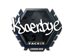 Item Sticker | Kjaerbye | London 2018