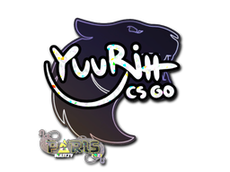 Item Sticker | yuurih (Glitter) | Paris 2023