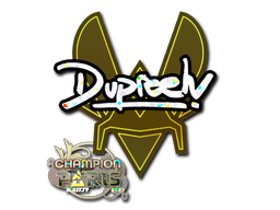 Item Sticker | dupreeh (Glitter, Champion) | Paris 2023