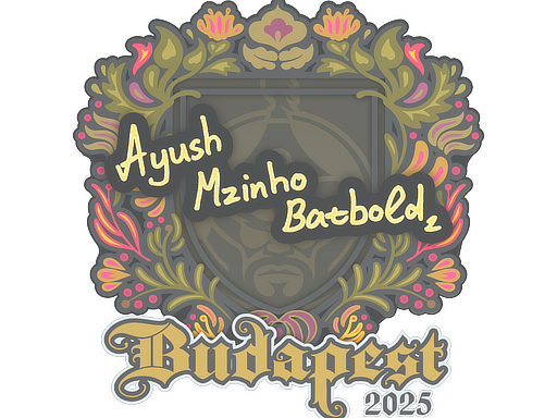 Item Sticker | mzinho | Budapest 2025