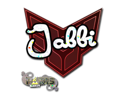 Item Sticker | jabbi (Glitter) | Paris 2023