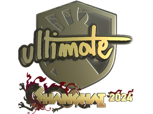 Item Sticker | ultimate (Gold) | Shanghai 2024