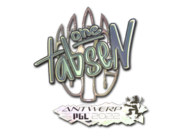 Item Sticker | tabseN (Holo) | Antwerp 2022