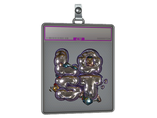 Item Sticker Slab | Lost In Smoke (Foil)