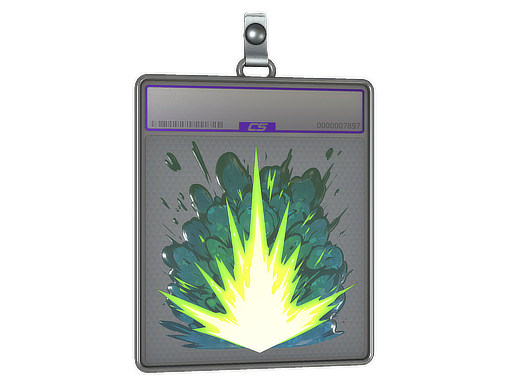 Item Sticker Slab | Boom Detonation (Glitter)